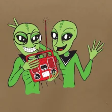 Ufo a rádio (Pecka design)