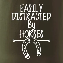 Easily Distracted by Horse
