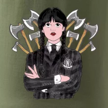 Sekery - holka v čiernom (Pecka design)