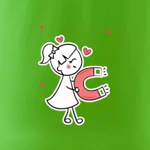 Párový motív - panáčik a magnet