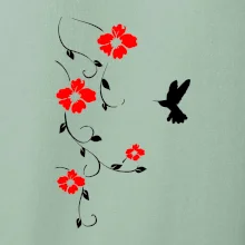 Kvetina a vtáčik