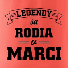 Legendy sa rodia v marci