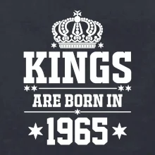 Kings are born in 1965