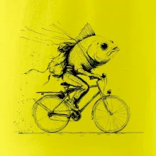 Ryba na bicykli