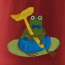 Žaba s hubou (studio-arte.cz)