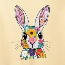 Zajačik ako vyšitý