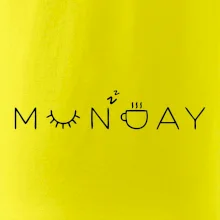 Monday nápis