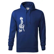 Husľový kľúč gitara