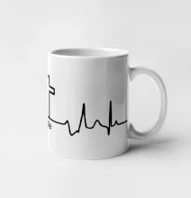 Jesus Saved My Life kríž ekg Jesus Saved My Life kríž ekg