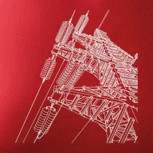 Nákres stožiara vysokého napätia