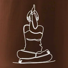 Jóga v sede jedným ťahom