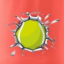 Tenisová loptička v triku