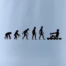 Evolúcia veslovanie 1 človek Evolúcia veslovanie 1 človek