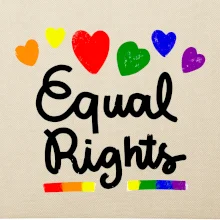 Equal Rights - srdiečka