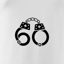 Narodeninové tričko pre policajta - putá 60 Narodeninové tričko pre policajta - putá 60