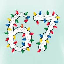 67 vianočné osvetlenie