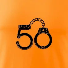 Narodeninové tričko pre policajta - putá 50