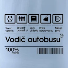 Čiarový kód - Vodič autobusu