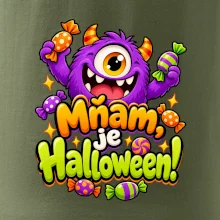 Mňam je Halloween cukríkové strašidlo