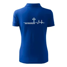 Jesus Saved My Life kríž ekg