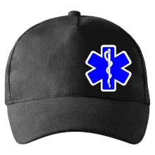 Rescue - Hviezda na prsníku + nápis na chrbte Rescue - Hviezda na prsníku + nápis na chrbte