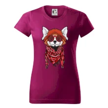 Červená panda hipster