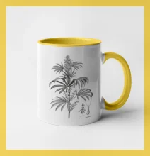 Konope kvietok čiernobiely  