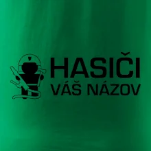 Hasiči postavička - vlastný nápis