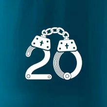 Narodeninové tričko pre policajta - putá 20