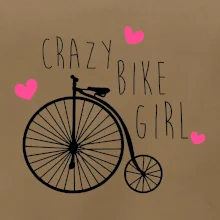 Crazy bike girl Crazy bike girl