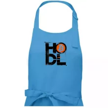 Hodl velký nápis a logo BTC