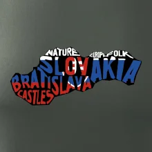 Mapy - názvy miest - Slovensko