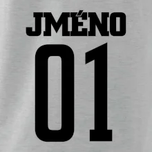 Futbalový dres - vlastné meno a číslo