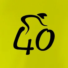 Cyklista oslavuje štyridsiatku (40)