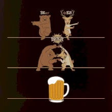Beer - BEar - deER