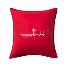 Jesus Saved My Life kríž ekg