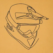 Helma, prilba jedným ťahom