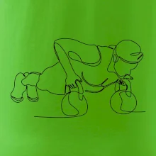 Kitebell posilňovanie jedným ťahom