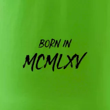 Born in - Rímske číslo 1965