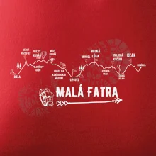 Profil kopca - Malá Fatra Profil kopca - Malá Fatra