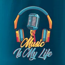 Music is my life slúchadlá Music is my life slúchadlá