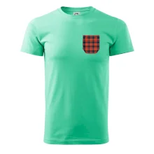 Flanelové triko červené