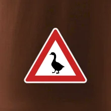 Dopravná značka - Pozor hus