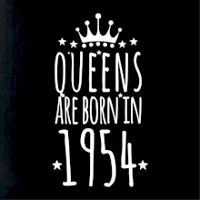Queens are born in 1954