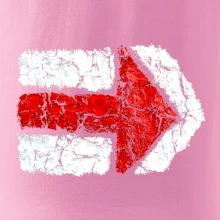 Párová turistická značka červená