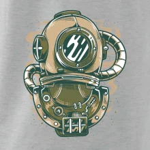 Starý potápačský skafander