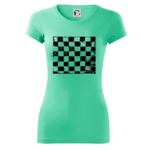 Šachovnica čierna kreslená Šachovnica čierna kreslená