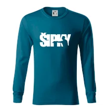 Šípky - nápis so šípkarom