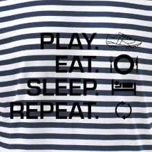 Play Eat Sleep Repeat fotbal Play Eat Sleep Repeat fotbal