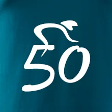 Cyklista oslavuje päťdesiatku (50)